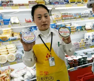 Le camembert interdit en Chine !