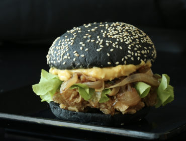 black burger