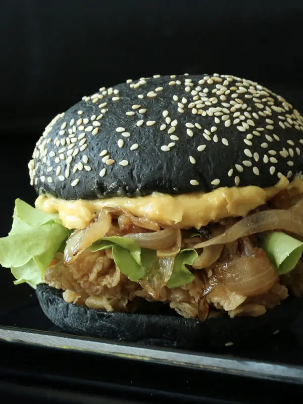 black burger