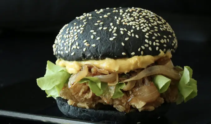 black burger