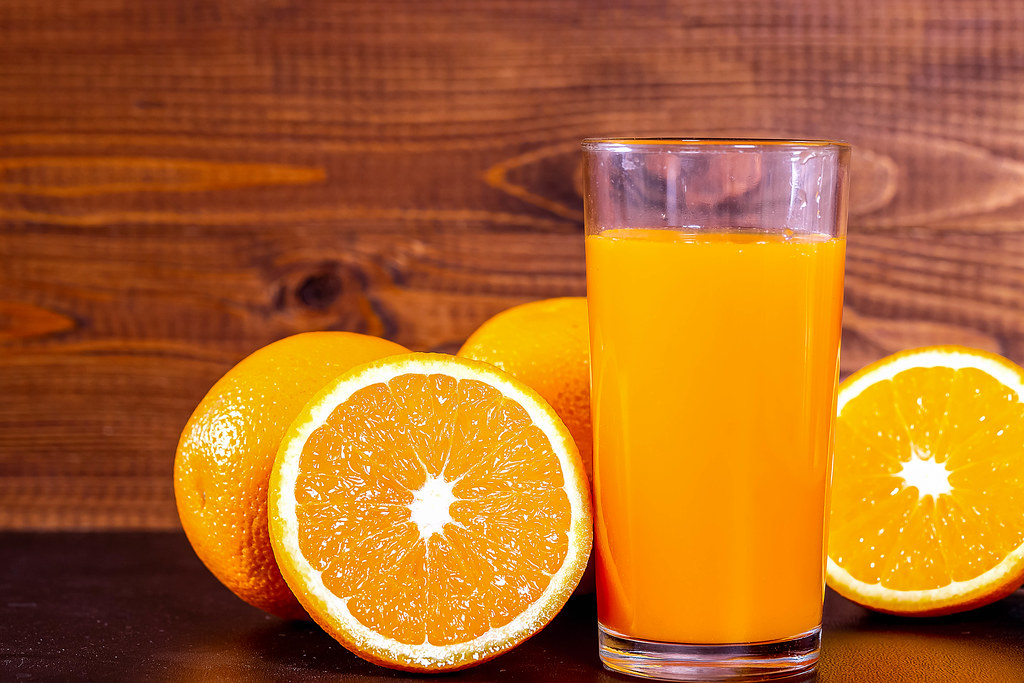 Jus d'orange sucré pour bien commencé sa journée !
